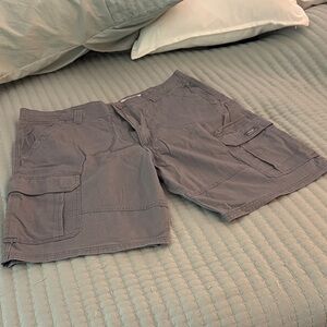 Wrangler Men's Charcoal Cargo Shorts